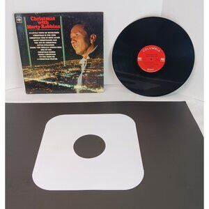 Christmas with Marty Robbins VTG Vinyl Record 1967 MCM Columbia Mono CL 2735 VG+